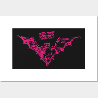 Bat (Pink) Posters and Art